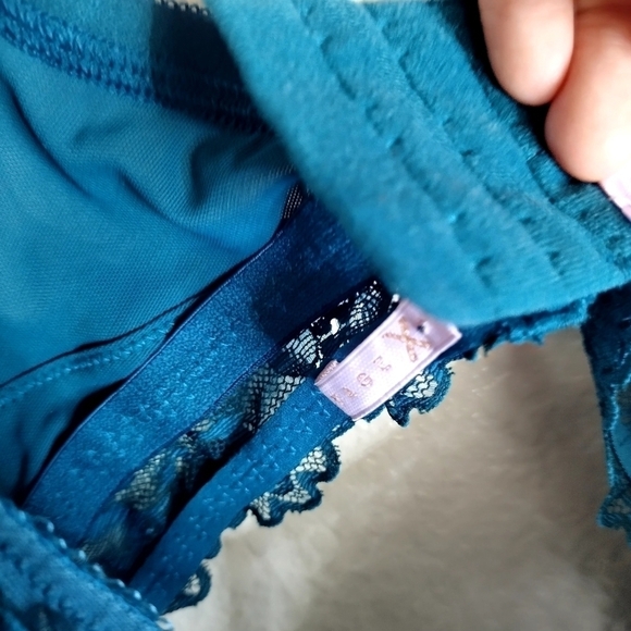 Savage X Fenty laced floral Bra sz 1X - Picture 6 of 7